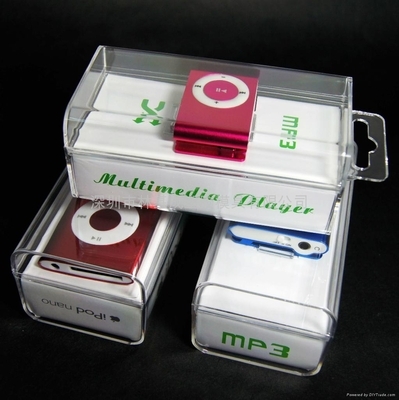 LJ-02 MP3水晶盒 來自廣東的塑料包裝精品，重塑自助貿(mào)易時(shí)代的包裝美學(xué)